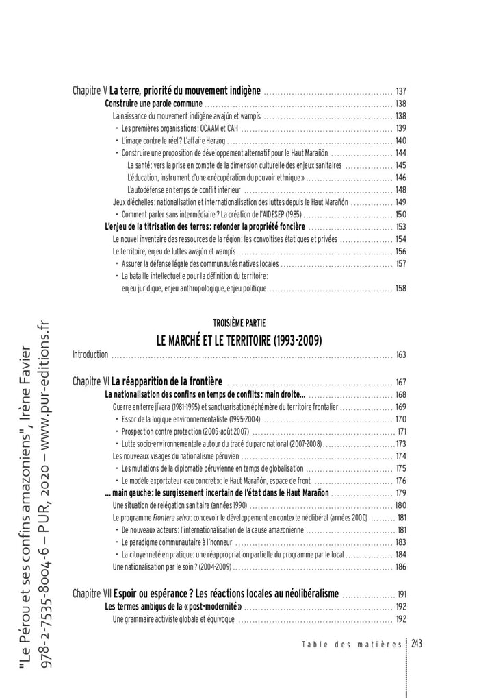 Le Pérou et ses confins amazoniens