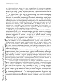 Comprendre des concepts