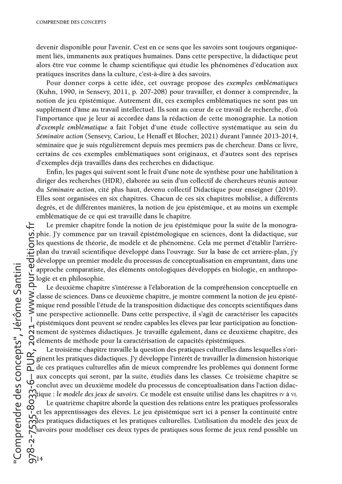 Comprendre des concepts