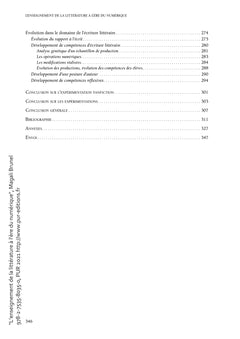 L'enseignement de la littérature à l'ère du numérique