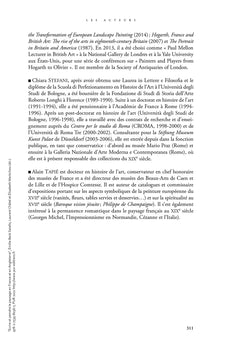 Écrire et peindre le paysage en France et en Angleterre