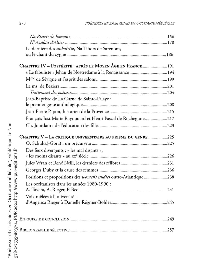 Poétesses et escrivaines en Occitanie médiévale
