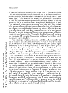 Le désir de traduire