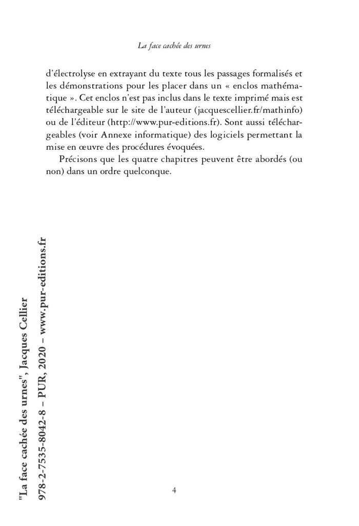 La face cachée des urnes