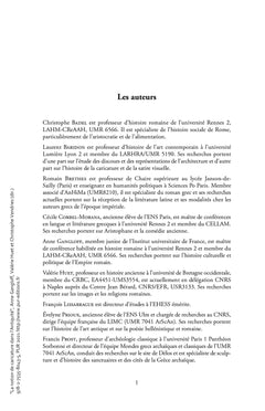 La notion de caricature dans l'Antiquité