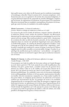Lire en Europe