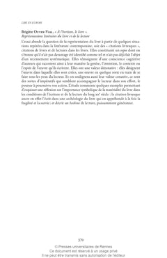 Lire en Europe