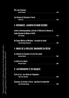 Casanova à l'écran