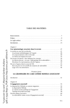 Le pouvoir du care