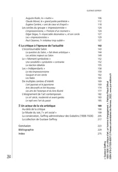 Gustave Geffroy: 1855-1926. Un critique d'art, un homme d'engagement