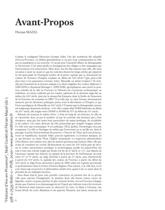 Histoire d'Aix-en-Provence