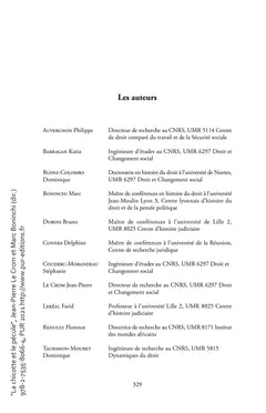 La chicotte et le pécule