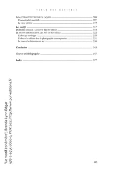 Le motif éphémère