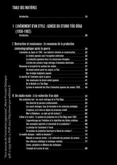 Aux sources de l'animation japonaise: Le studio Tôei Dôga (1956-1972)