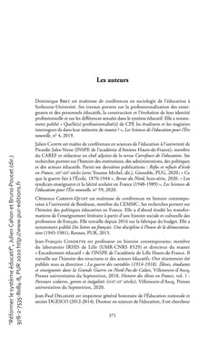 Réformer le système éducatif