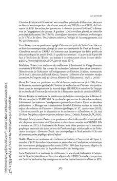 Réformer le système éducatif