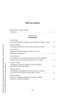 Noblesses en exil