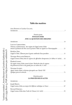 Justices croisées