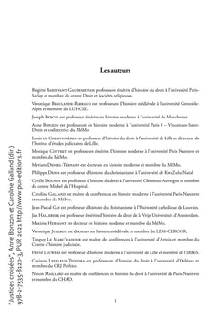 Justices croisées