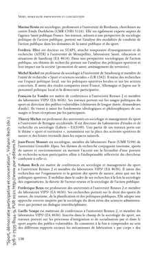 Sport, démocratie participative et concertation