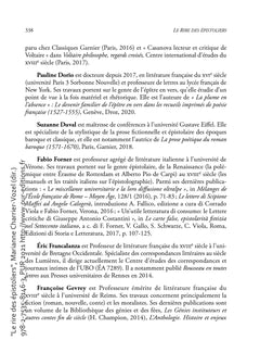 Le rire des épistoliers