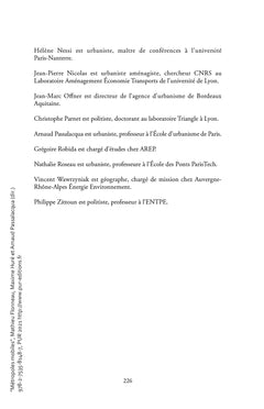 Métropoles mobiles