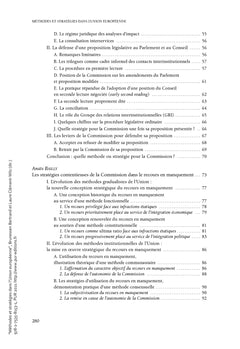 Méthodes et stratégies dans l'Union européenne