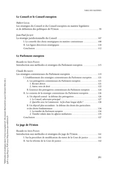 Méthodes et stratégies dans l'Union européenne