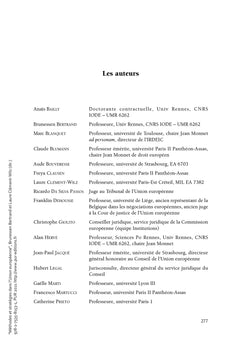 Méthodes et stratégies dans l'Union européenne
