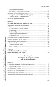La topologie chez Lacan: Perspectives cliniques