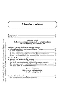 Maritain ou la libération des vérités captives
