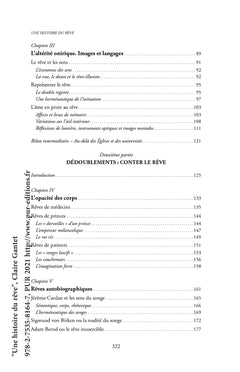 Une histoire du rêve