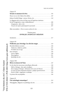 Une histoire du rêve