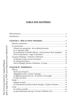 Écrire le traumatisme: Mémoire féminine de la guerre d'Espagne