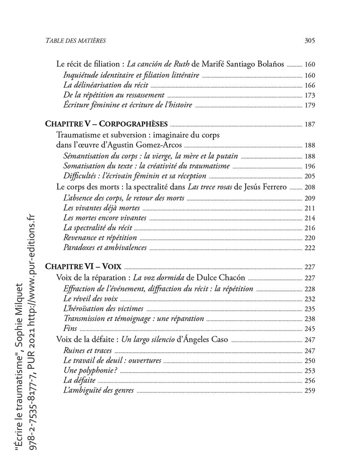 Écrire le traumatisme: Mémoire féminine de la guerre d'Espagne