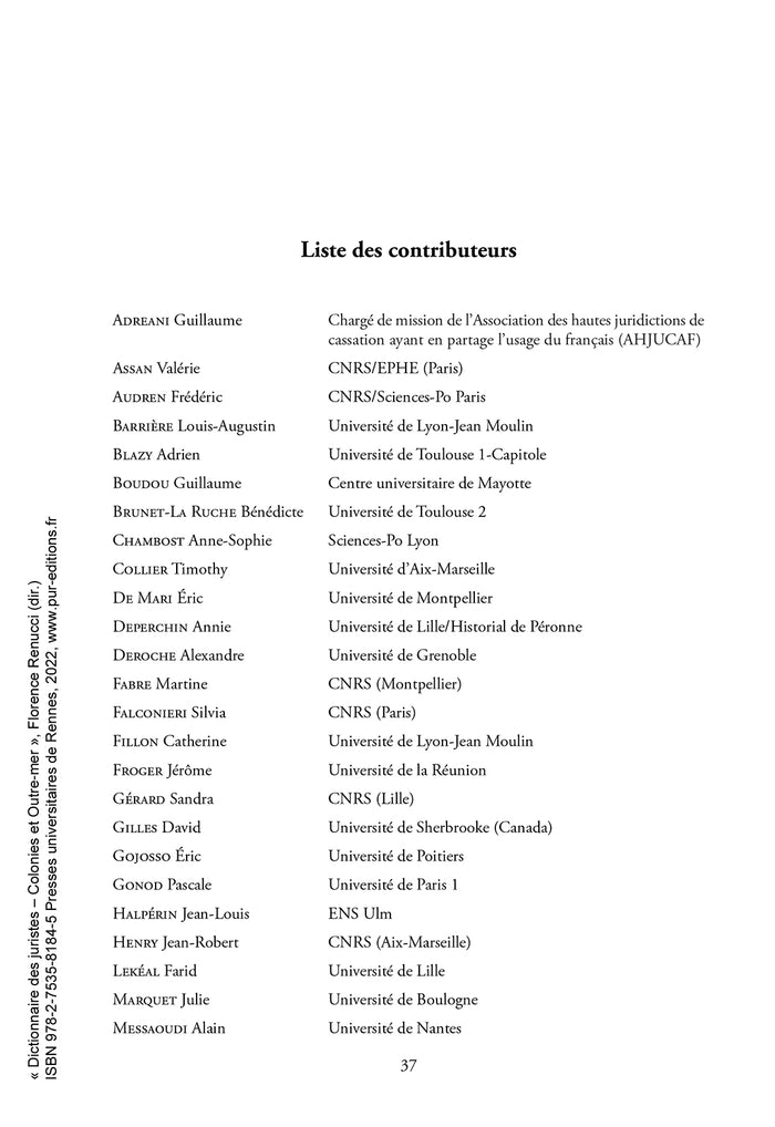 Dictionnaire des juristes