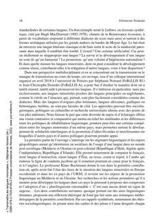 Transmettre les langues minorisées