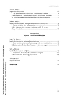 Le rôle des tiers dans la procédure administrative contentieuse