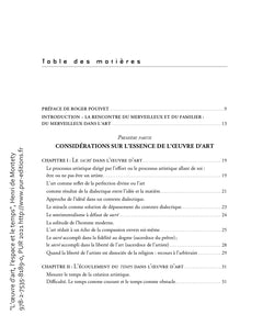 L'oeuvre d'art, l'espace et le temps