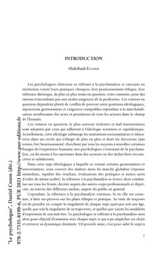 Le psychologue