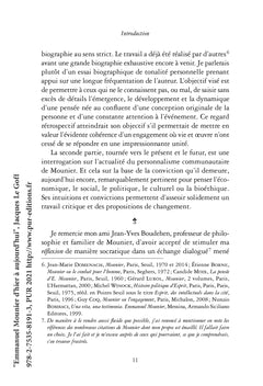 Emmanuel Mounier d'hier à aujourd'hui