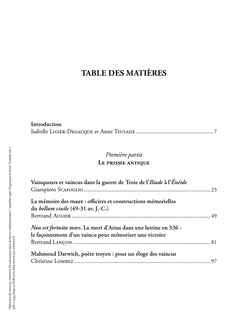 Mémoire de vaincus, mémoire de vainqueurs dans le bassin méditerranéen