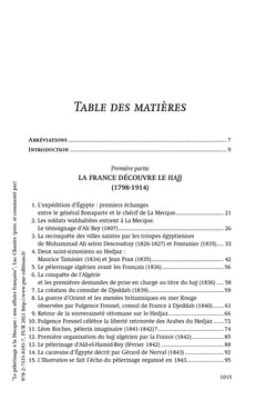 Le pèlerinage à La Mecque : une affaire française