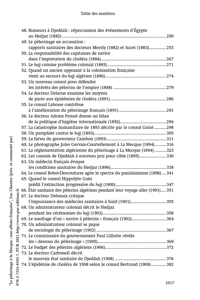 Le pèlerinage à La Mecque : une affaire française