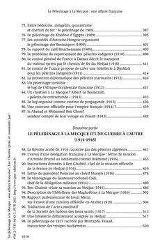 Le pèlerinage à La Mecque : une affaire française