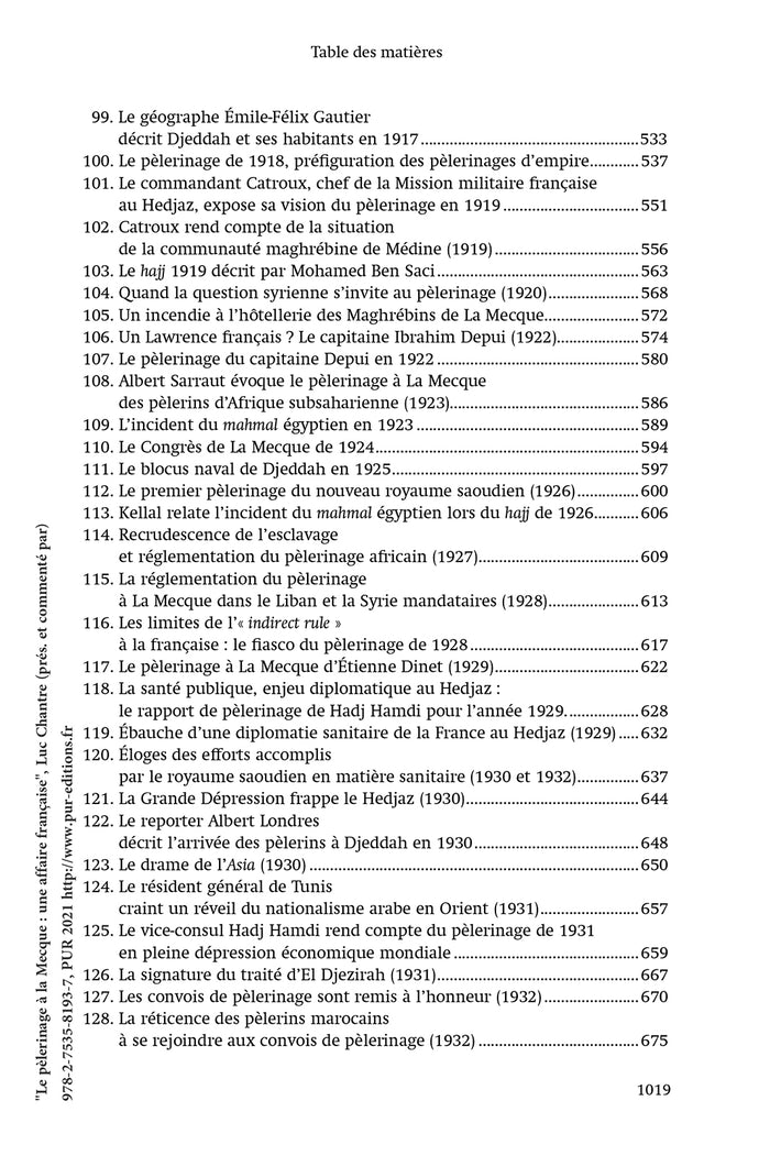 Le pèlerinage à La Mecque : une affaire française