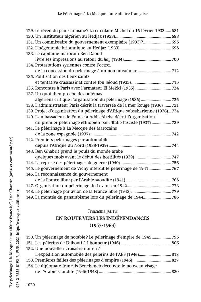 Le pèlerinage à La Mecque : une affaire française