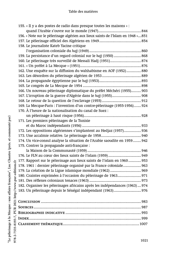 Le pèlerinage à La Mecque : une affaire française