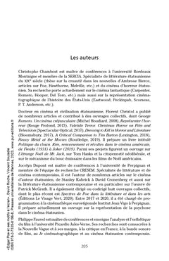 Edgar Poe et ses motifs à l'écran