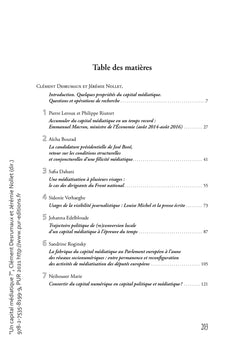 Un capital médiatique ?